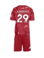 Otroške Nogometnih dresov Liverpool Bradley Barcola #29 Domači 2026-27 Kratki rokavi (+ hlače)